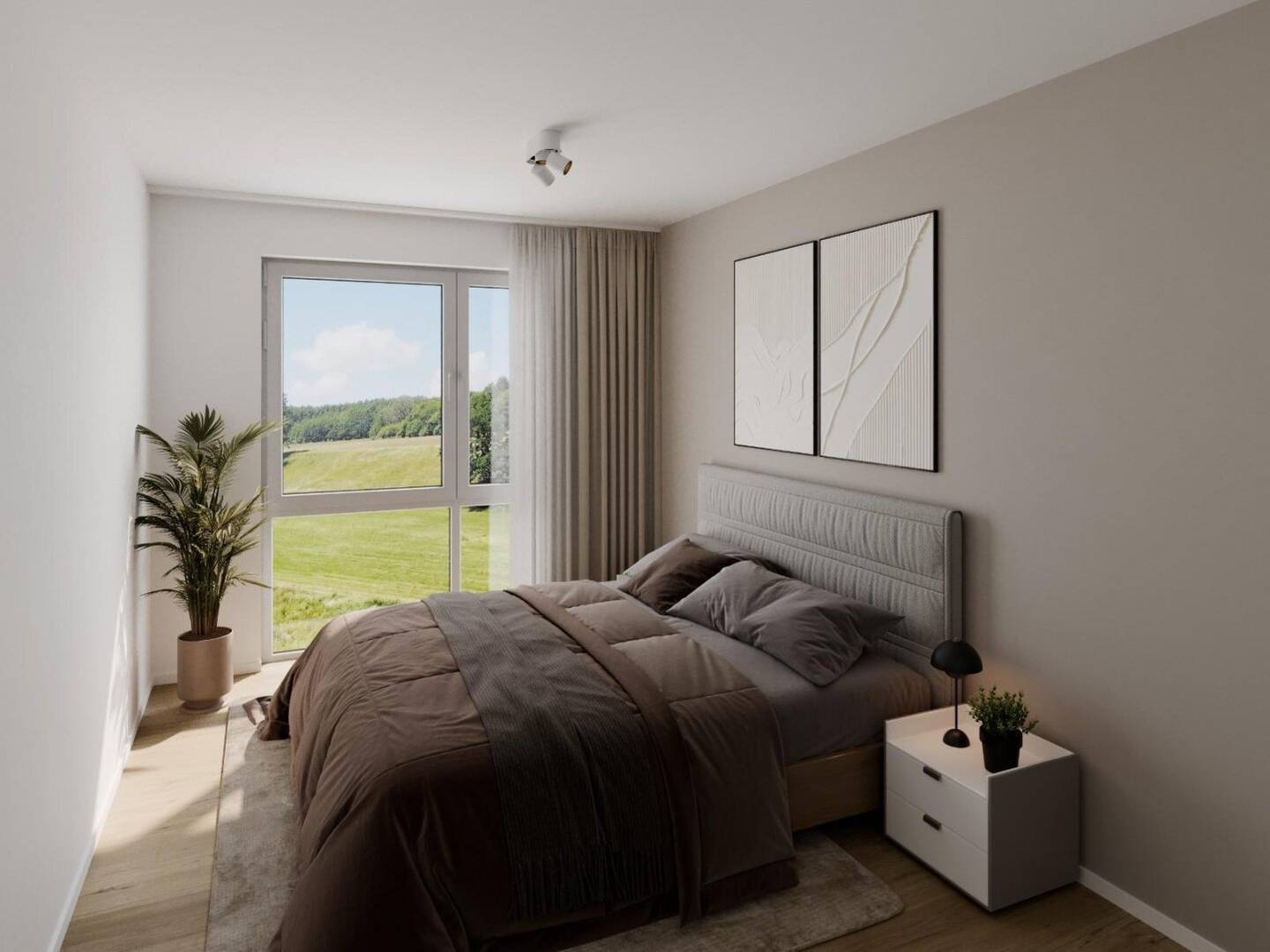 Stilvolle 2-Zimmer-Wohnung mit Balkon in Thalheim bei Wels/Mühlental – perfekt für Eigennutzer und Anleger, provisionsfrei