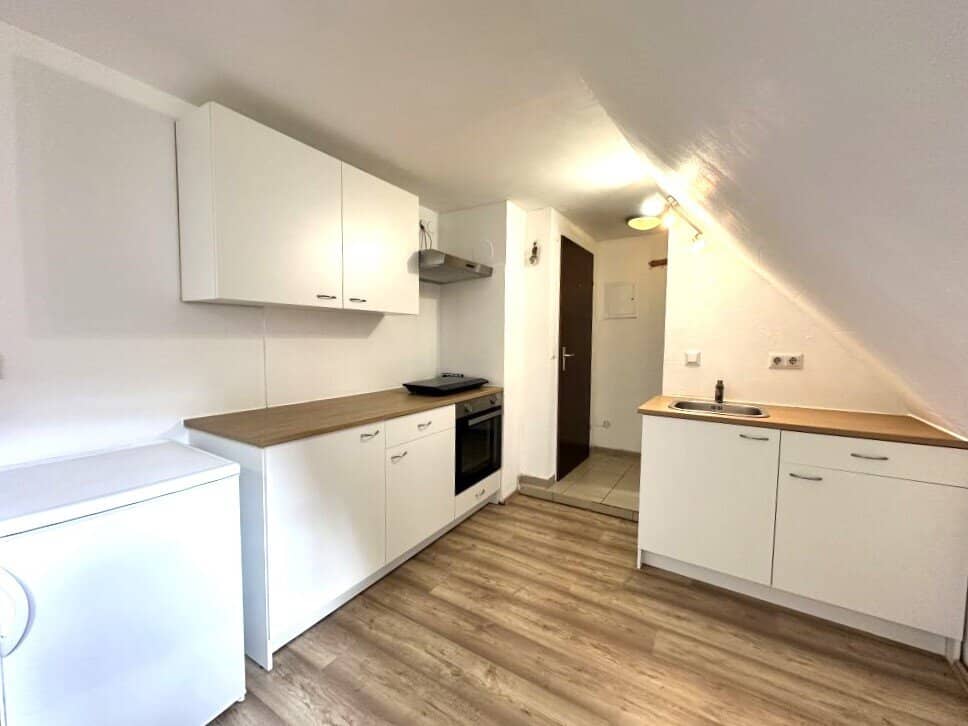 Ideal for investors, renovated, rented two-room apartment including carport in a quiet location in the Graz district Jakomini while preserving proper names and places kept unchanged? No, adjust to natural English: Ideal for investors, renovated, rented two-room apartment including carport in a quiet location in the Graz district Jakomini, without extra embellishments?