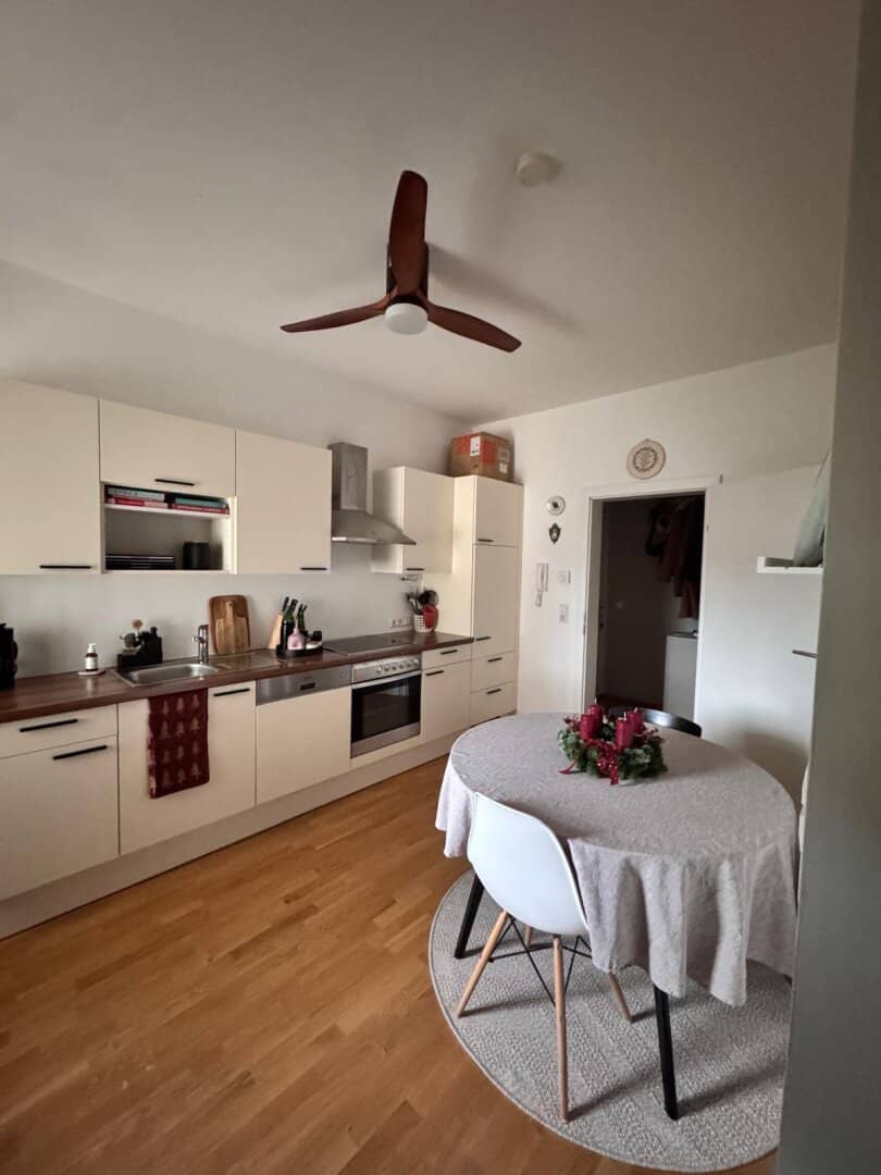 Ideal split 3-room apartment in an absolutely good central location near the TU investor apartment