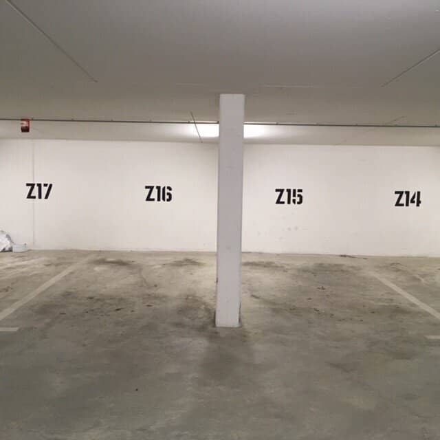 Spacious underground garage parking space in a central location in Eggenberg for rent