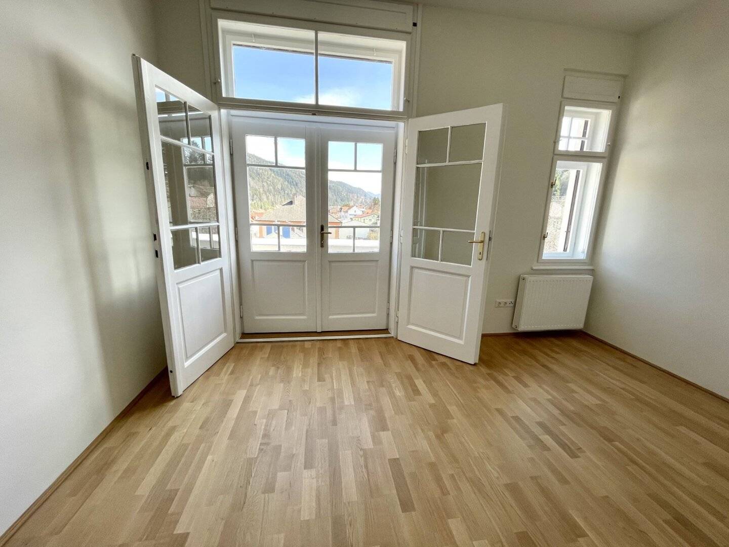 Beautiful 2-room apartment with balcony in the center of Mürzzuschlag subsidized commission free