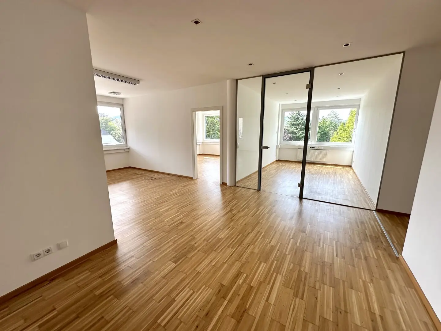 Modern spacious office space in central and busy location in the Graz district Andritz