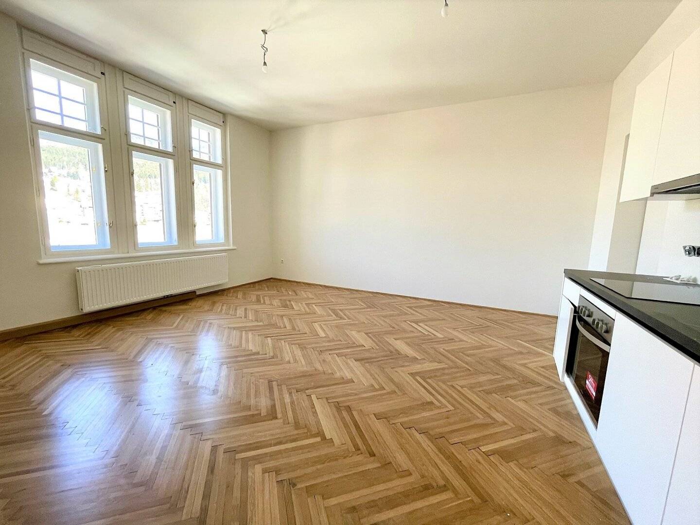Wunderschöne, geförderte 2-Zimmer-Wohnung mit Balkon im Zentrum von Mürzzuschlag im „Ankerhaus“ - Provisionsfrei!