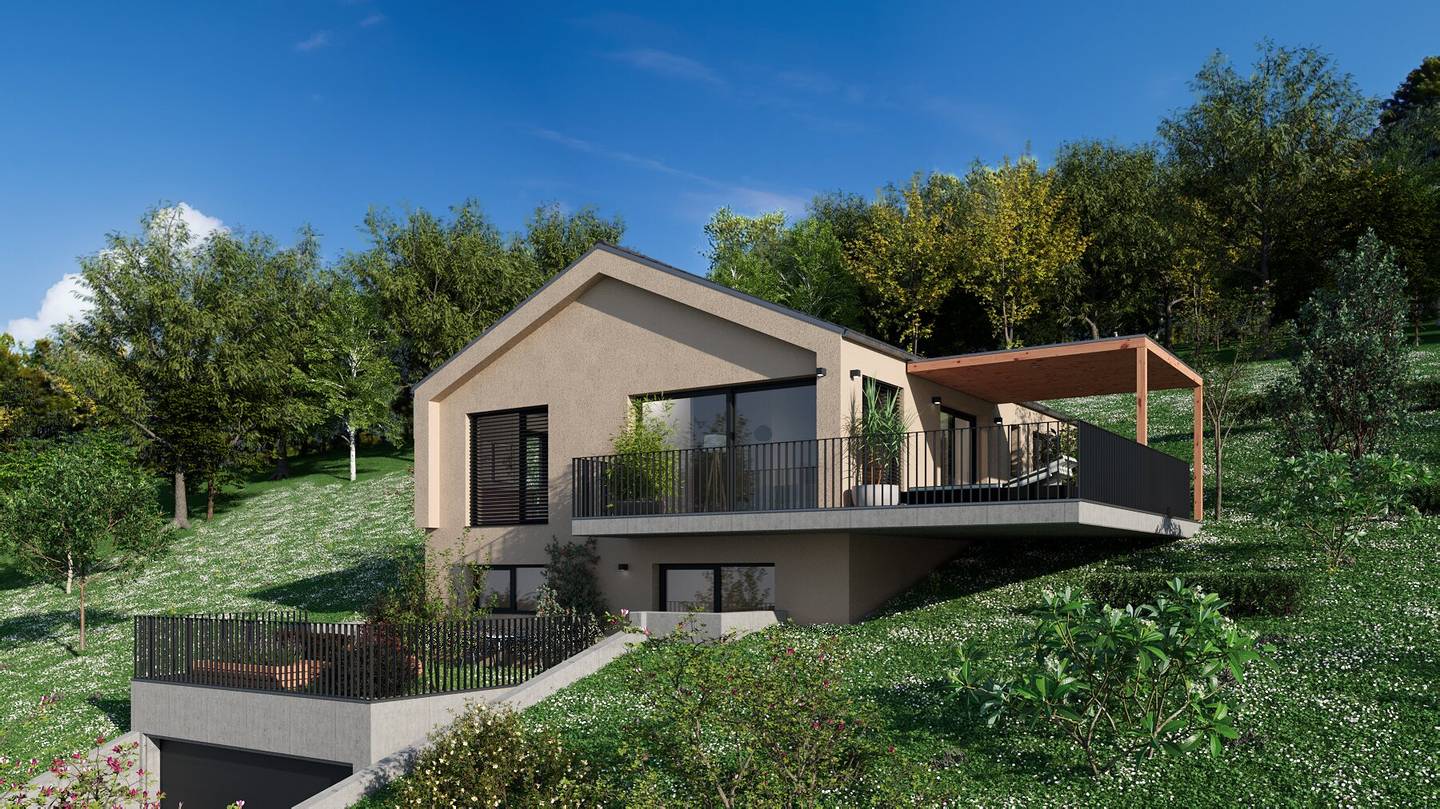 Ideales Grundstück für Einfamilienhäuser mit wunderschönen Weitblick nahe des Grazer Stadtrands am Kaiserbergs in Lannach