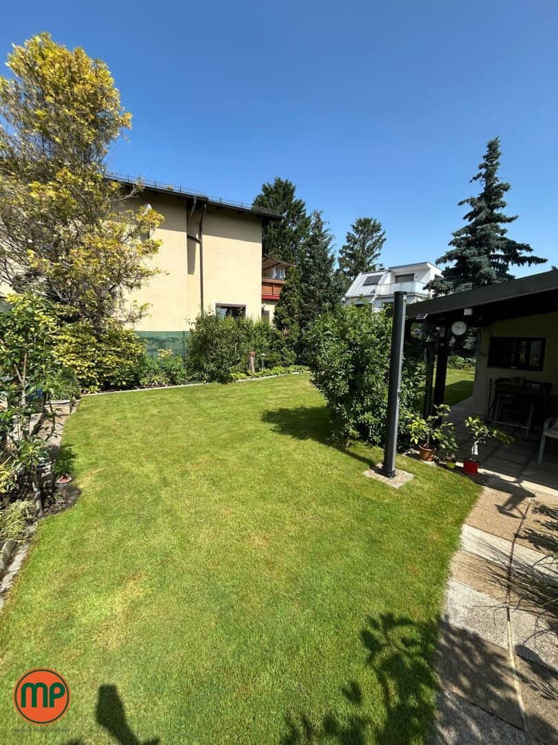 Ein Zuhause am Wasser: Haus mit Garten und bestehendem Wohnrecht an der Neuen Donau