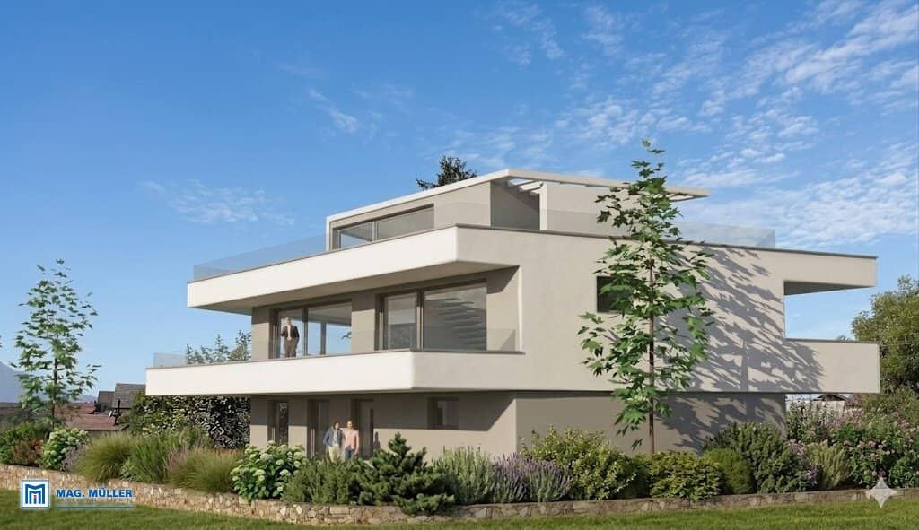 Living in Leopoldskron: Attractive building plot including completed planning design for your dream house