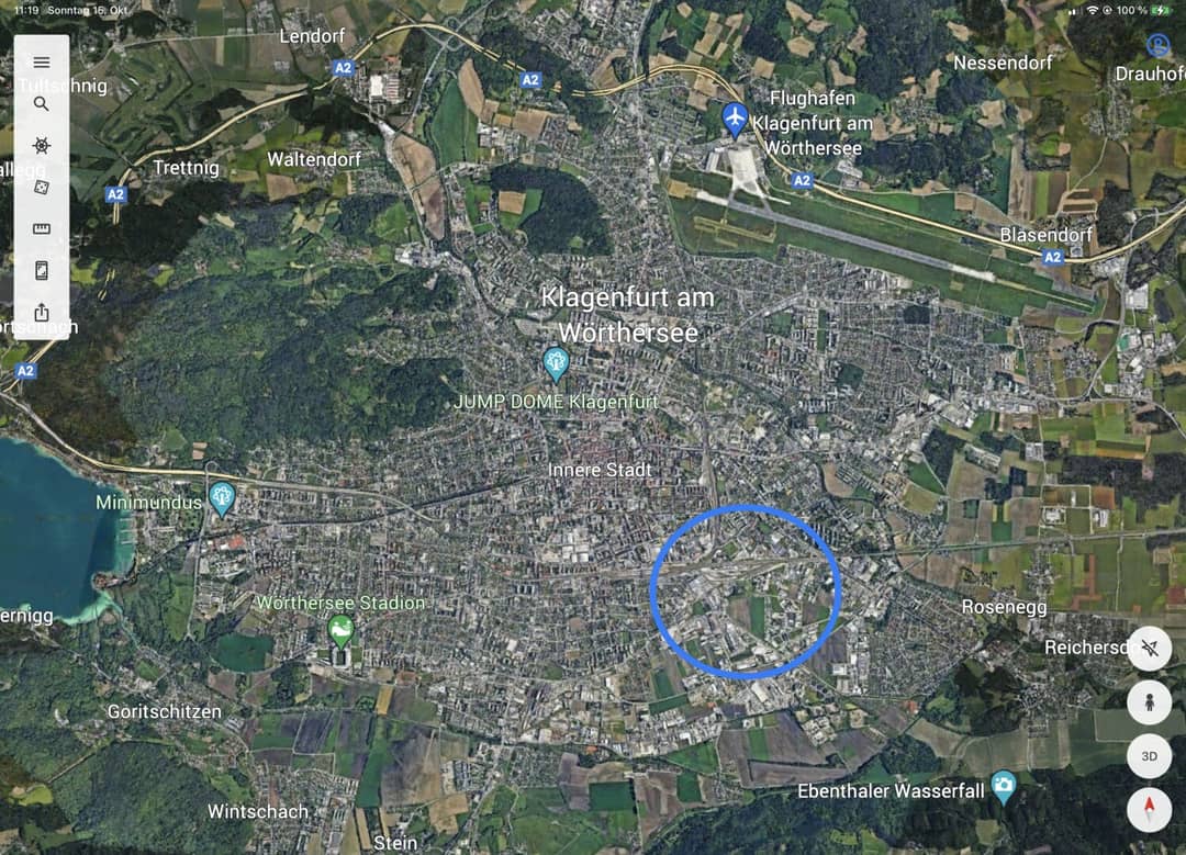 Commercial plot in Klagenfurt