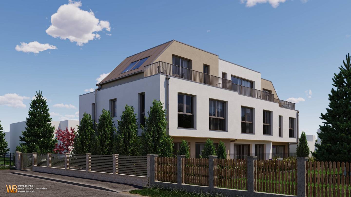 Turnkey top modern corner terraced house on freehold land in prime location by the Schillerwasser with ceiling cooling, photovoltaic system and smart home system included