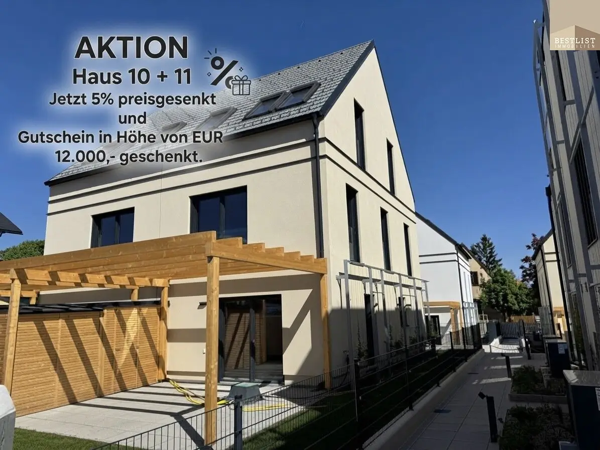 *JETZT 5% SPAREN* Moderne Doppelhaushälfte mit Garten in Maria Enzersdorf