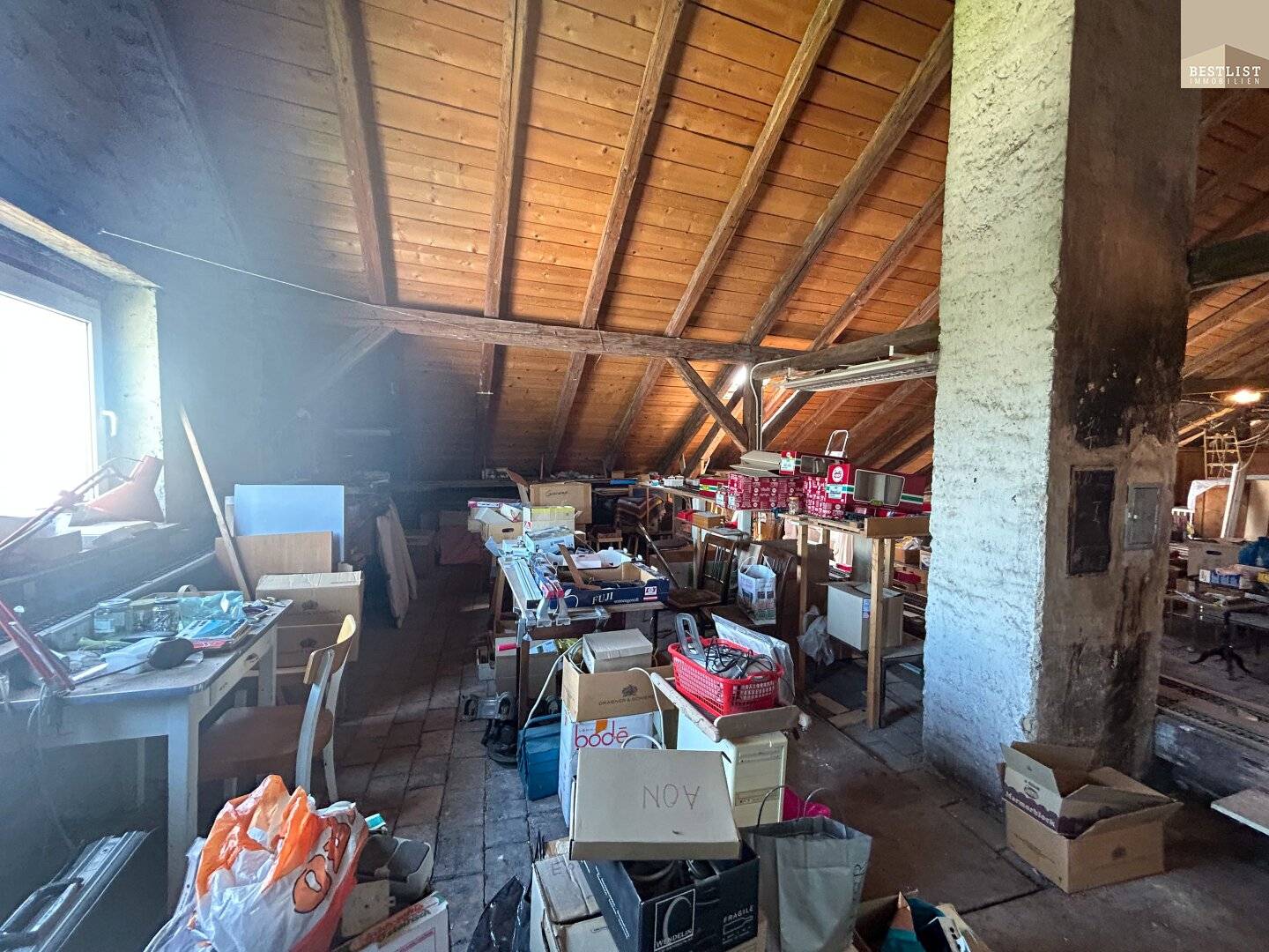 Traumhafte Innenstadtlage - Rohdachboden