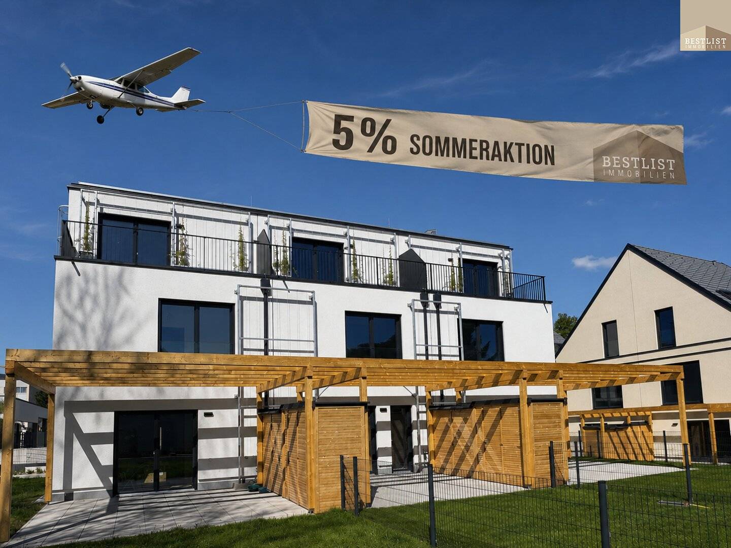 *JETZT 5% SPAREN*  Modernes Reihenhaus mit Garten in Maria Enzersdorf