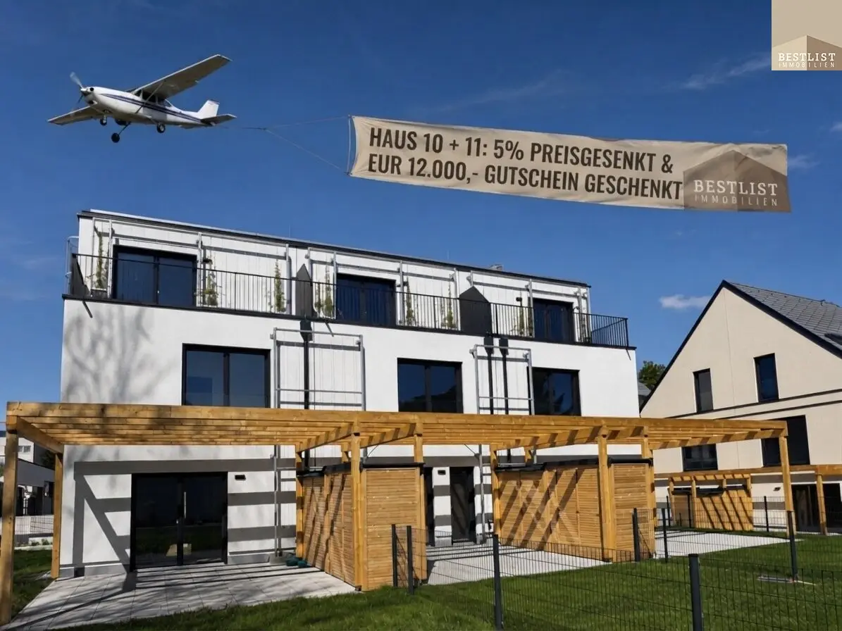 *JETZT 5% SPAREN*  Modernes Reihenhaus mit Garten in Maria Enzersdorf