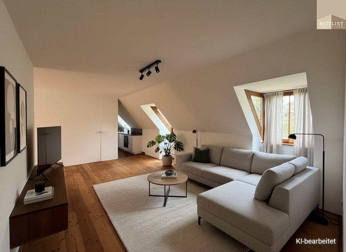 TOP LAGE - Charmante Dachgeschosswohnung in Baden