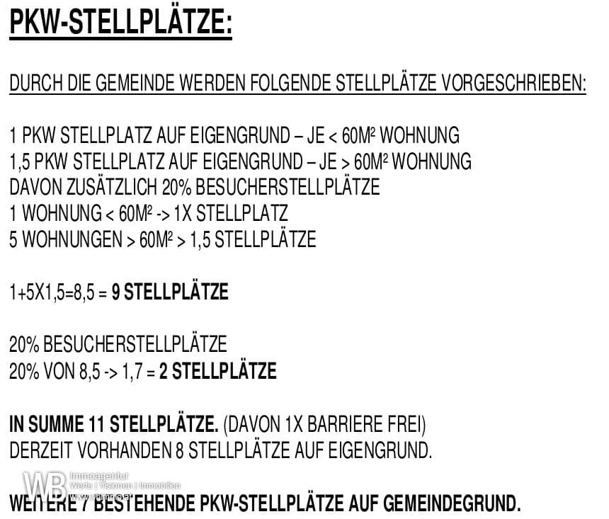 Erstbezug mit 94m² WFL + 2 Balkonen 18m², gr. Wohnküche &amp; 2 Zimmer, 60m² PKW-Stellplatz