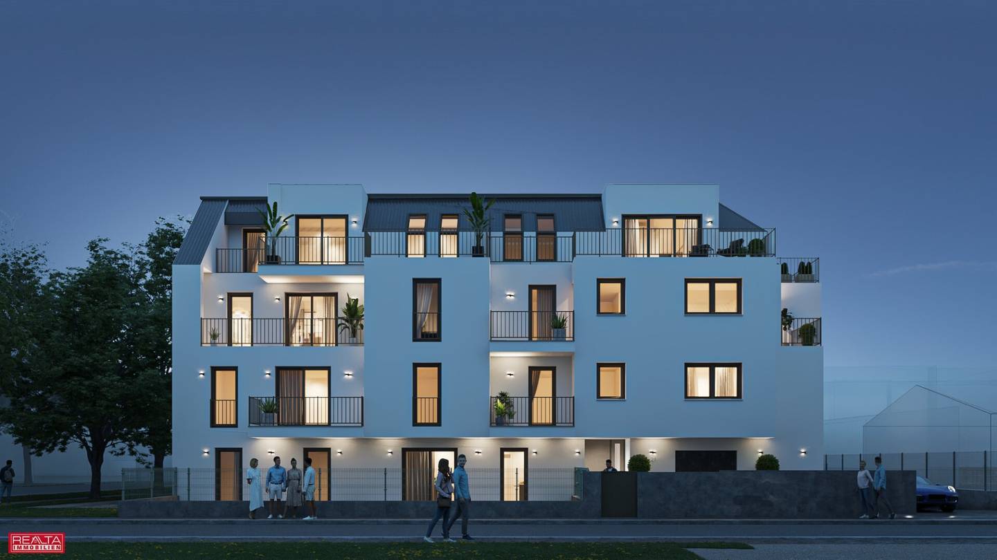 4-room retreat with 2 balconies +++ oriented to the west (courtyard)