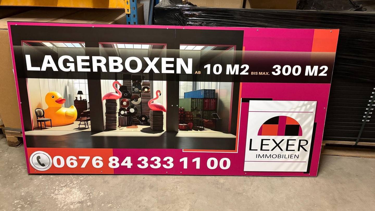 Garage with or without storage suitable for trucks