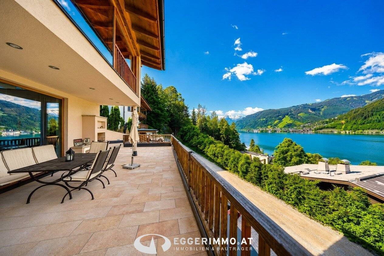 5700 Zell am See; ETWAS BESONDERES ! Luxuriöse Architektenvilla, ca. 350m² Wohnfläche, Terrasse, Lift im Haus, Garage,Schwimmhalle,Sauna