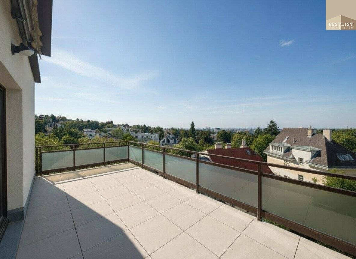 4-room rooftop terrace dream with breathtaking view over Vienna