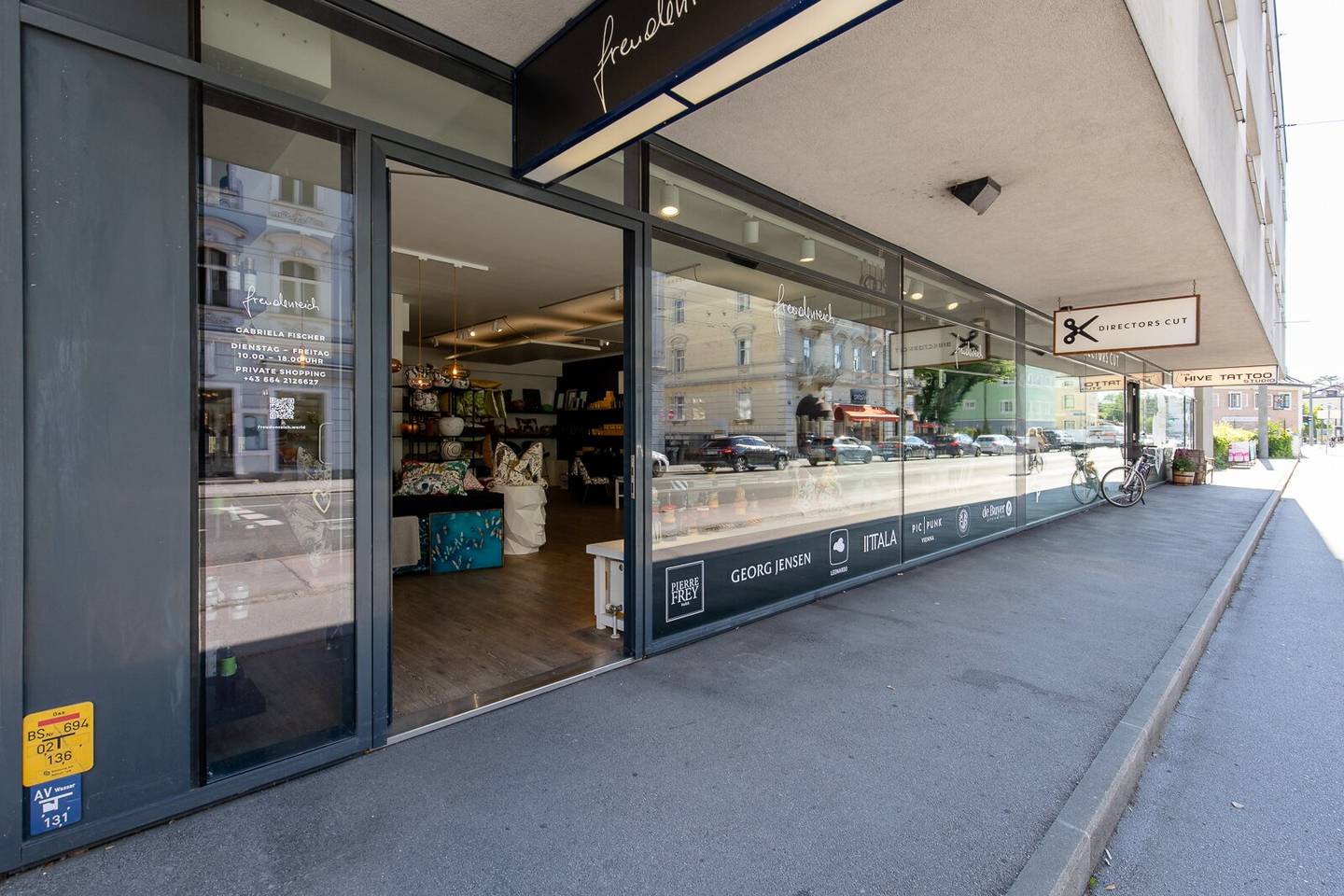 Shop office at the gateway to Salzburg Old Town