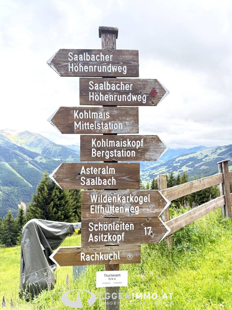 5753 Saalbach: Die Gelegenheit! RARITÄT, Skihütte-Gastronomie mit ca. 40ha Wald und Weideflächen in Bestlage von Saalbach direkt an der Skipiste zu verkaufen !!