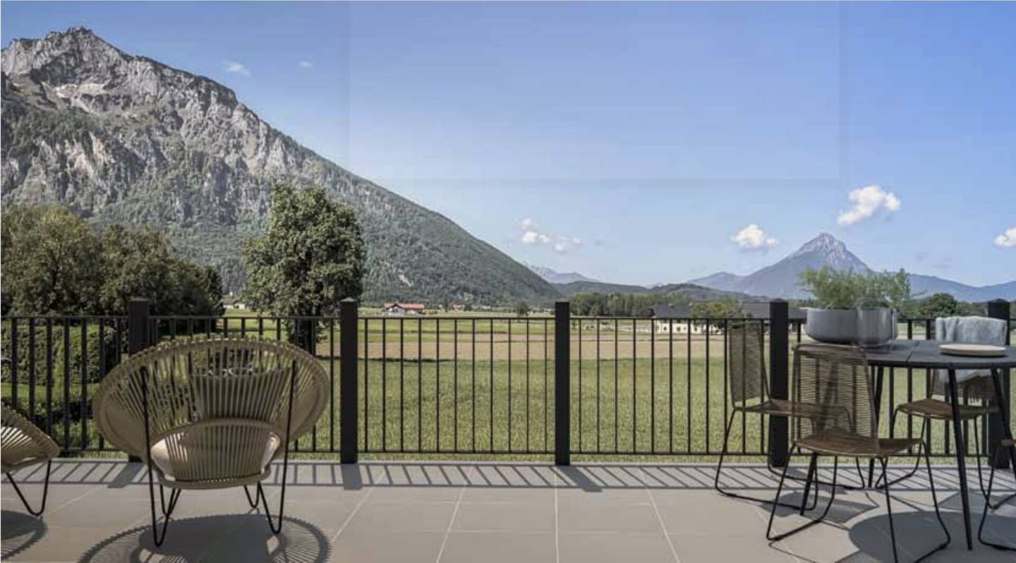 Salzburg/ANIF: Exklusive 3-Zimmer-Neubauwohnung mit großer Terrasse