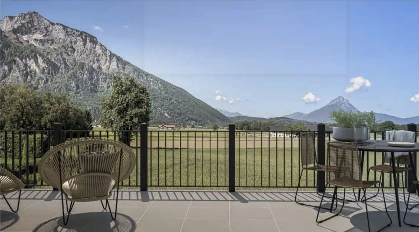 Salzburg/ANIF: Exklusive 3-Zimmer-Neubauwohnung mit großer Terrasse
