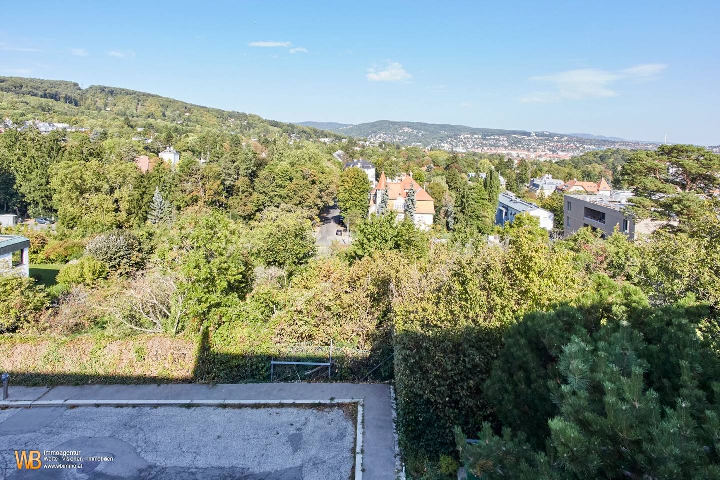 Ober St. Veit prime location! Magnificent green and distant view
