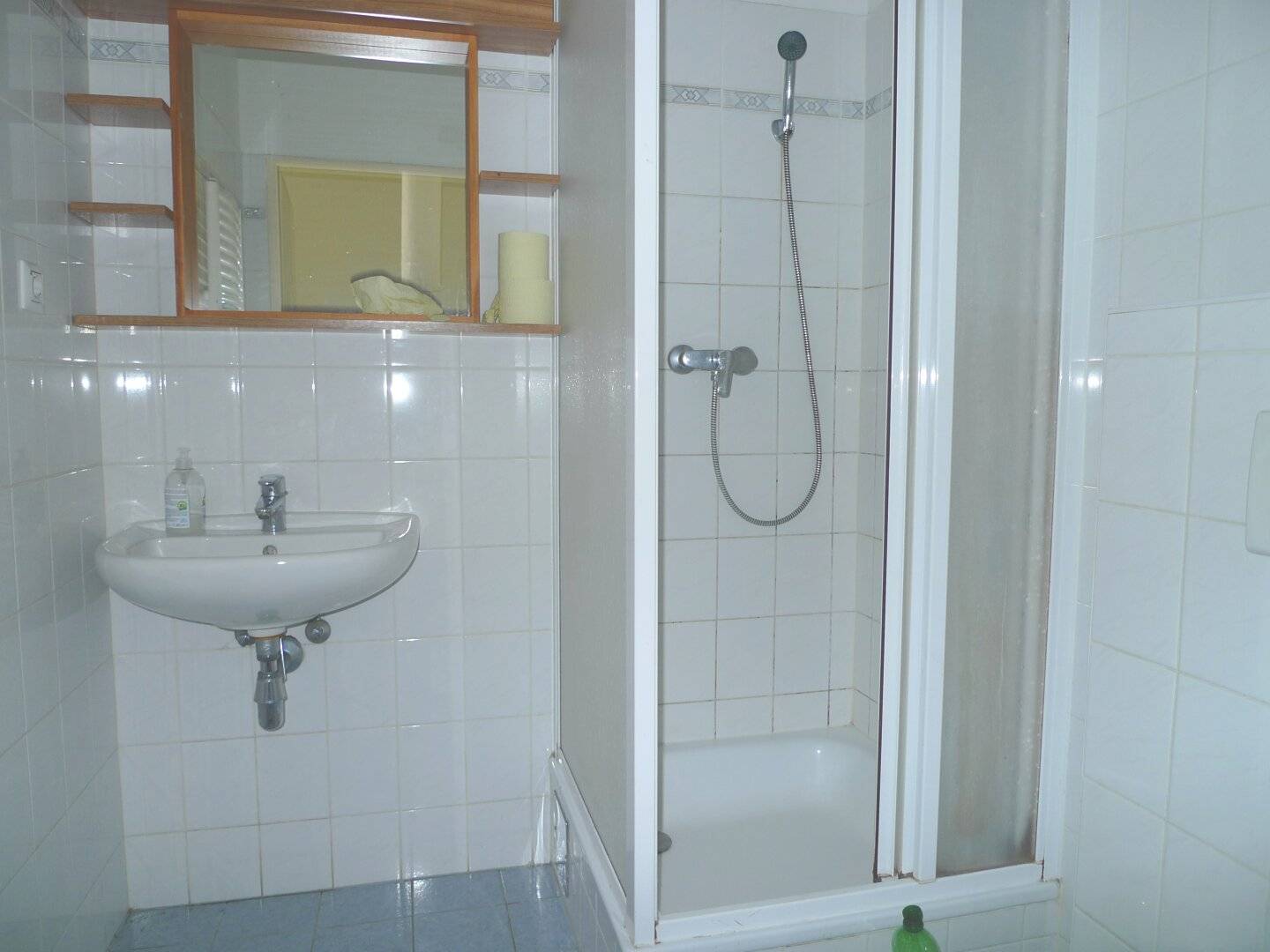 Helle, ruhig gelegene 1-Zimmer-Wohnung im Altbau und Grünblick in den Innenhof