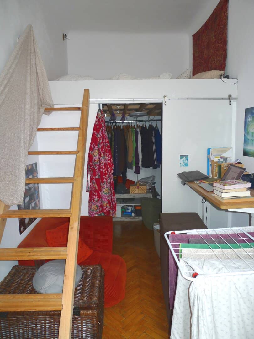 Beautiful 2-room period apartment near U2 Messe-Prater