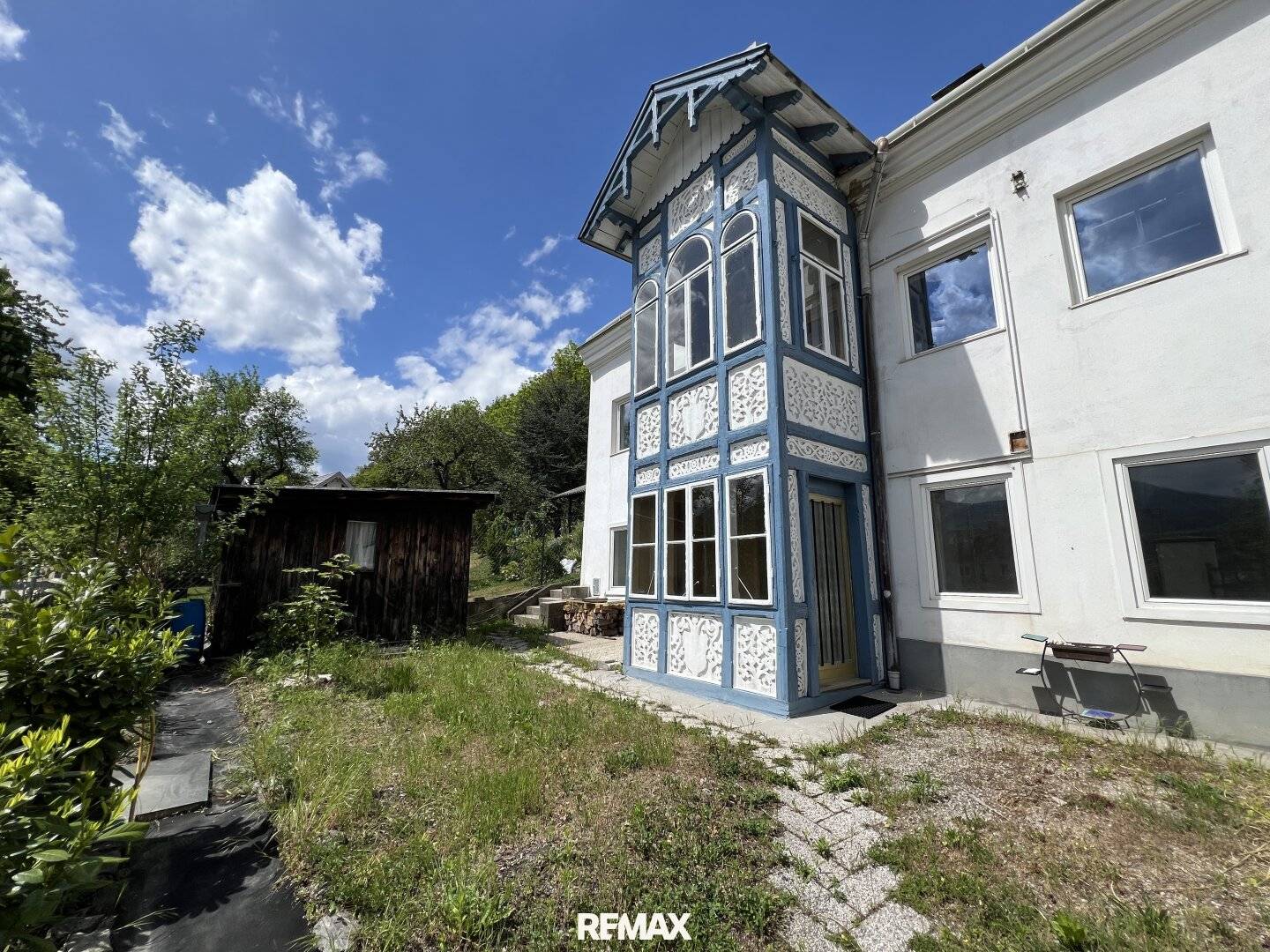 Castle view! Charming single-family house in Gloggnitz on Silbersberg