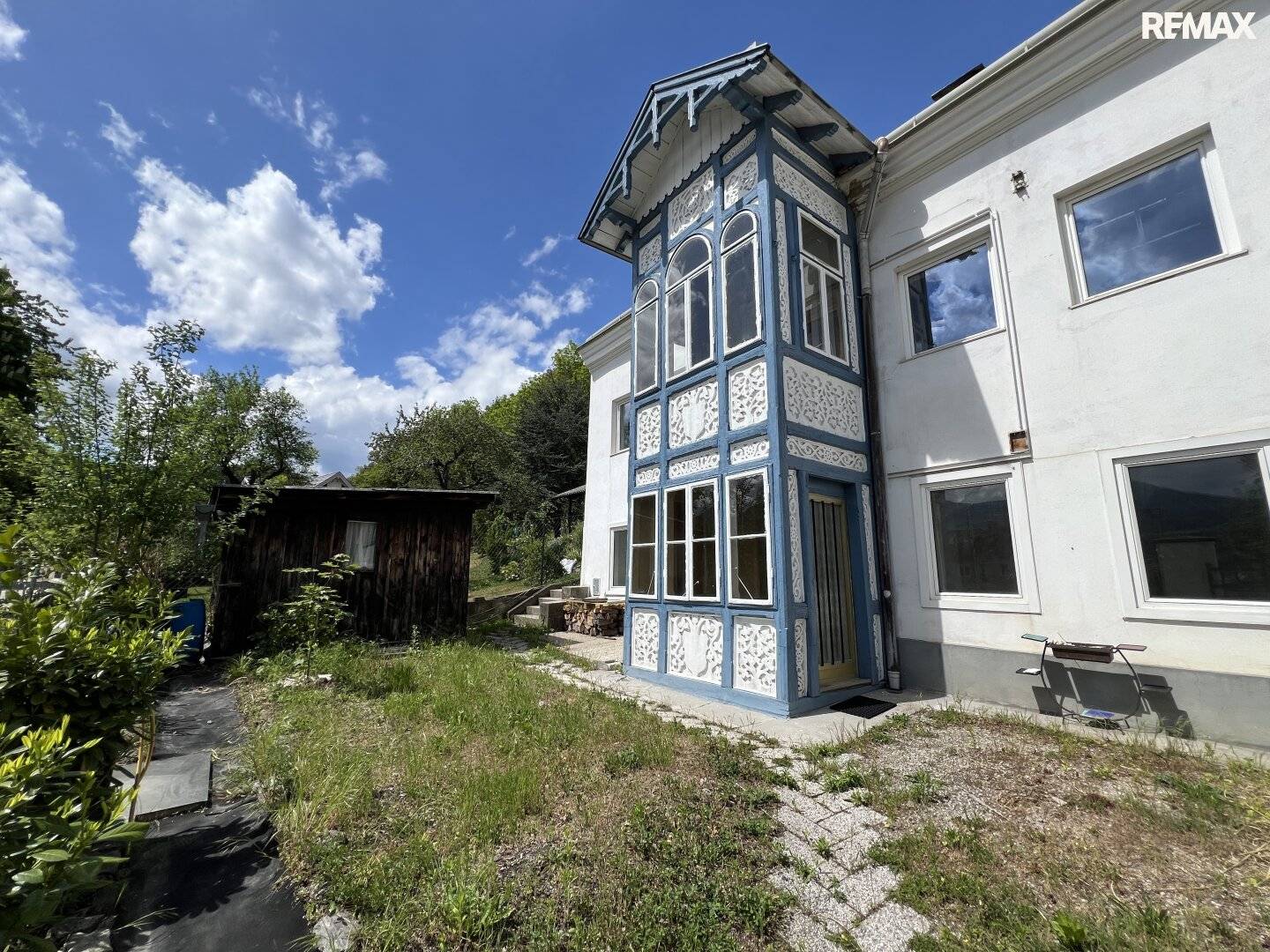 Castle view! Charming single-family house in Gloggnitz on Silbersberg