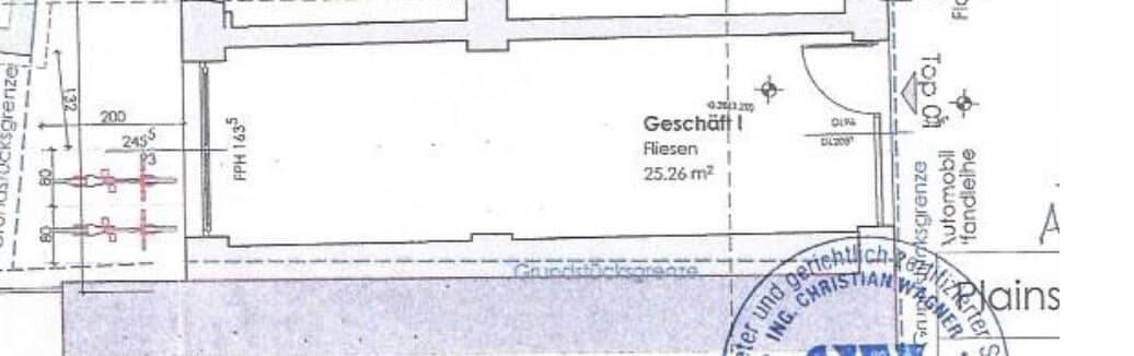 Salzburg: Rented commercial premises in Elisabeth-Vorstadt