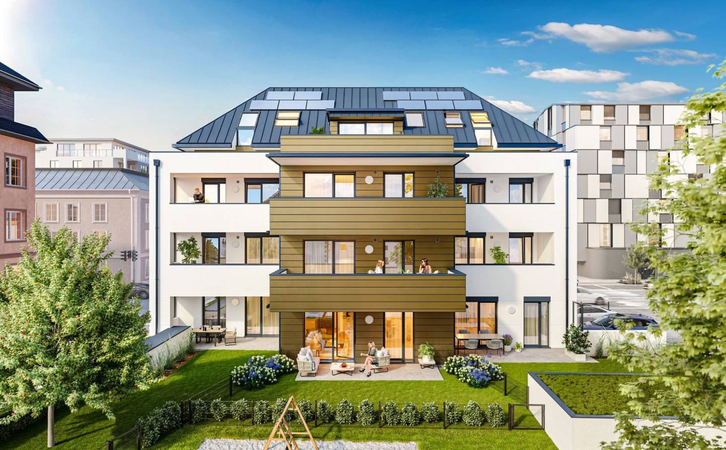 Salzburg: Central 2-room apartment with garden as an investment