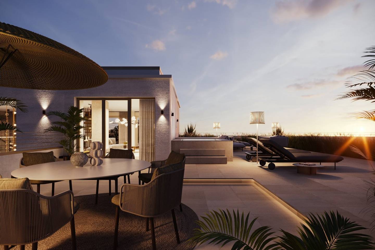 Exclusive penthouse maisonette in Riedenburg