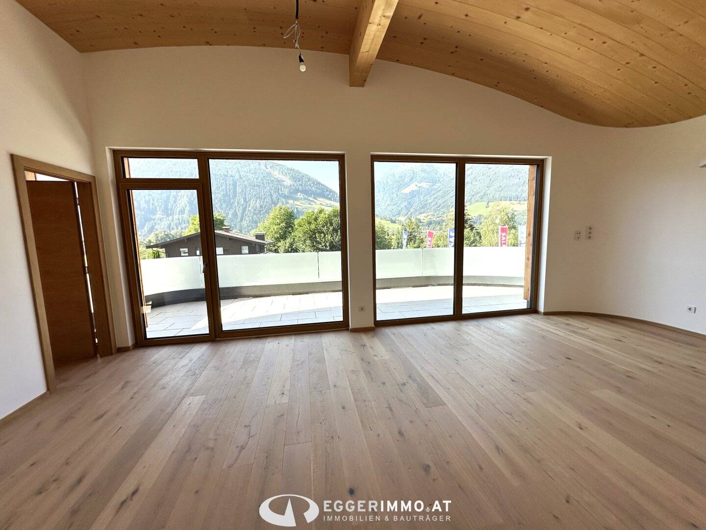 5730 Mittersill : New terrace apartment 4-room apartment 92.33 m² terrace 28 m² solid wood construction sunny
