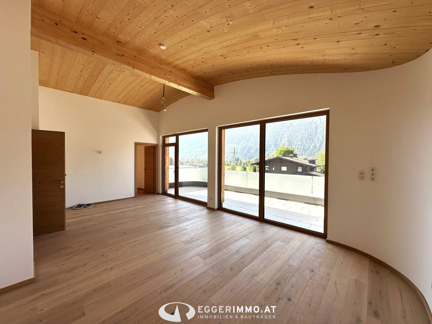 5730 Mittersill : New terrace apartment 4-room apartment 92.33 m² terrace 28 m² solid wood construction sunny