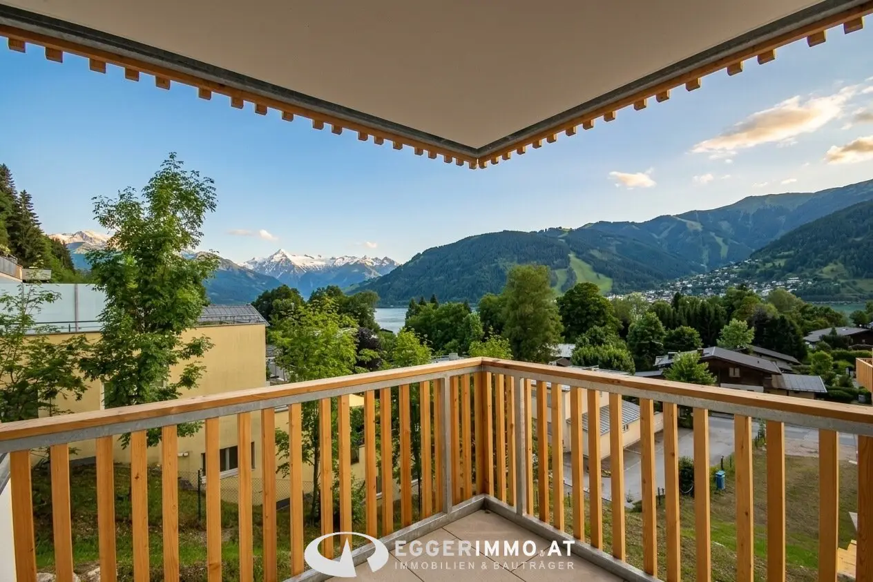 Like-new, modern 2-room apartment with lake view in Zell am See / Thumersbach for sale