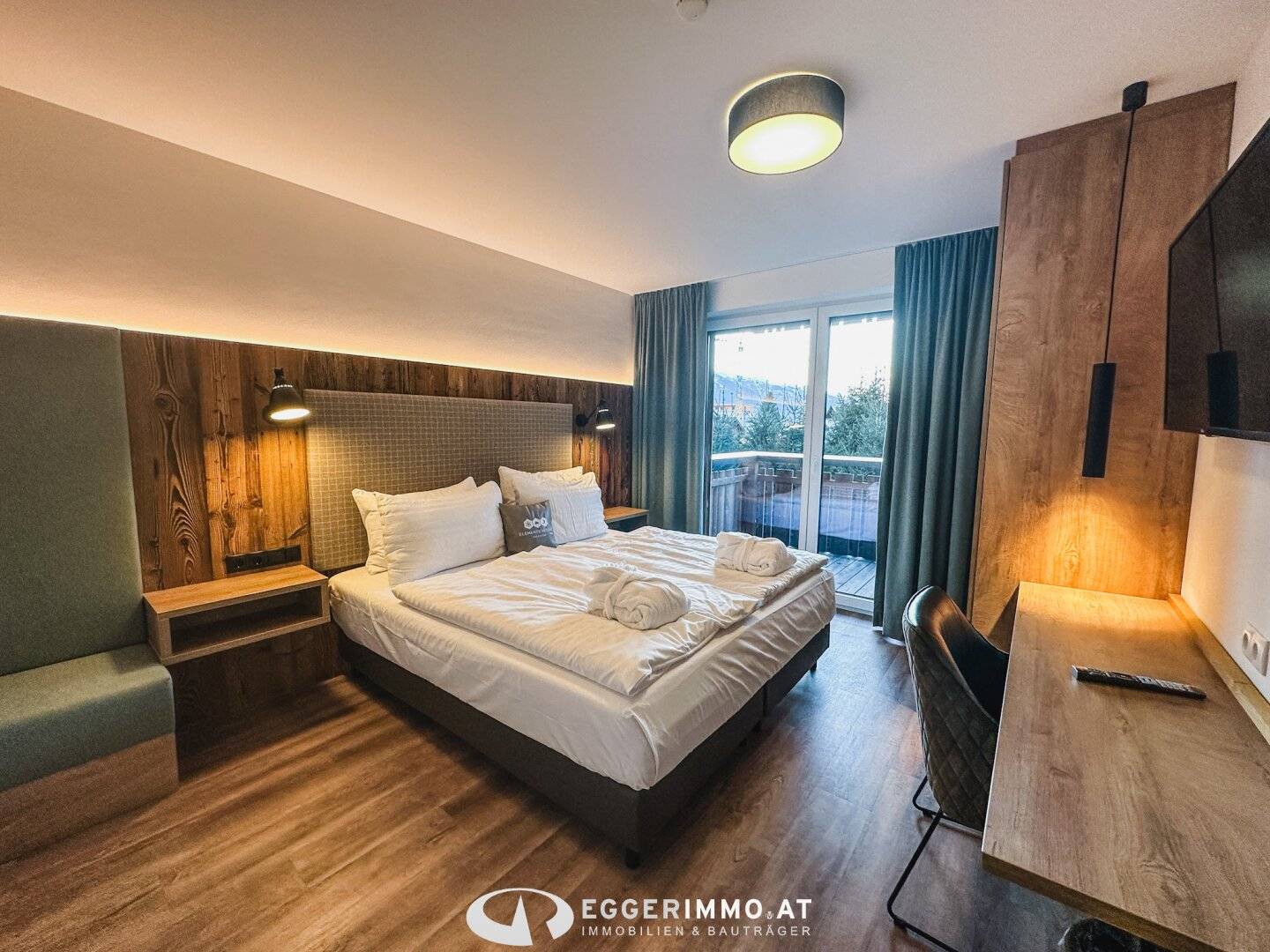 Ownership in a holiday residence, Buy to let apartment for sale in Zell am See, near ski lift, pool, sauna