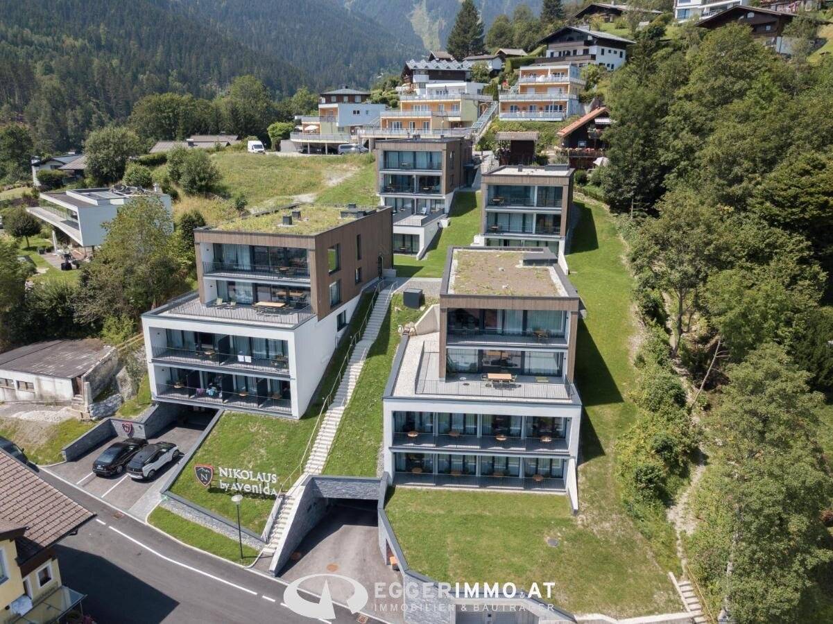5700 Zell am See: Investment with self-use; 3-room apartment 79 m² with 45 m² terrace, lake view, unobstructed panoramic view, like-new !!