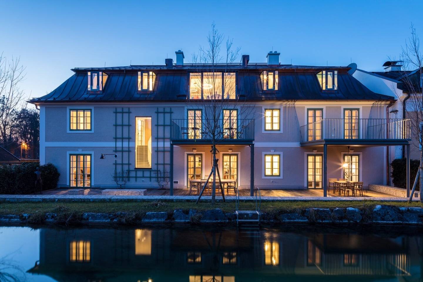 Haus im Haus in der Reindlmühle direkt am Almkanal