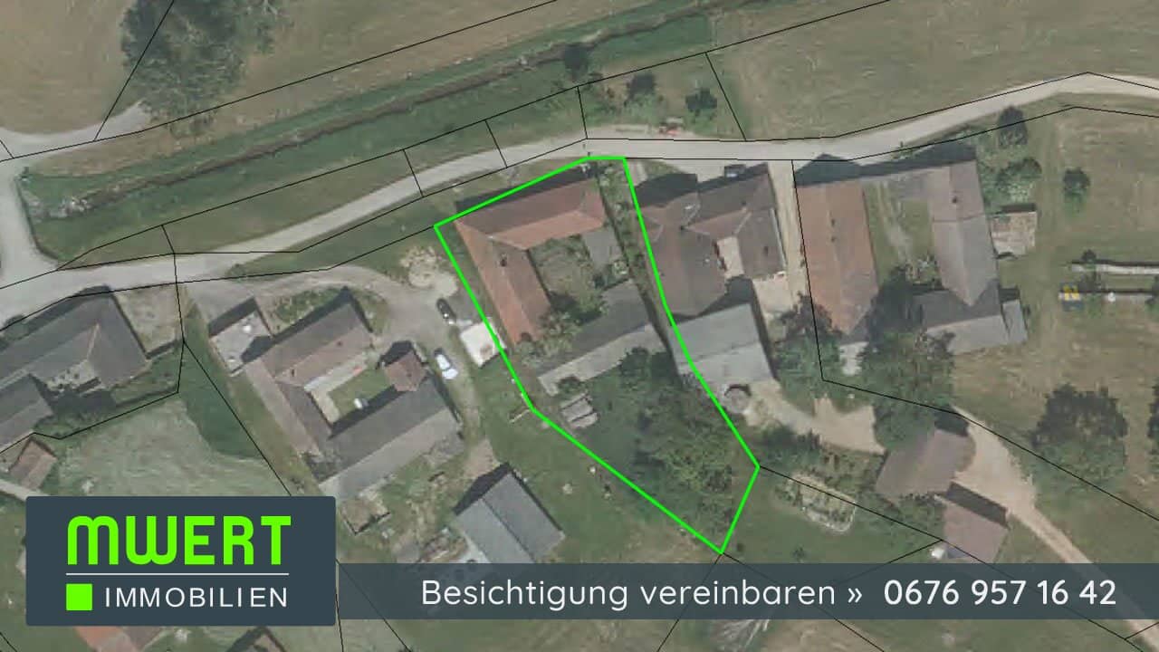 1.800m² Grund mit Vierkanthof Nähe Zwettl