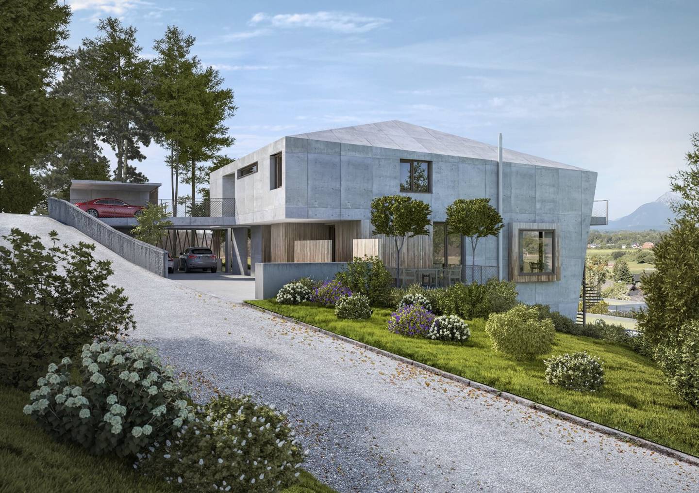 Elsbethen-Glasenbach:  Exklusives Haus im Haus in ruhiger, idyllischer Lage