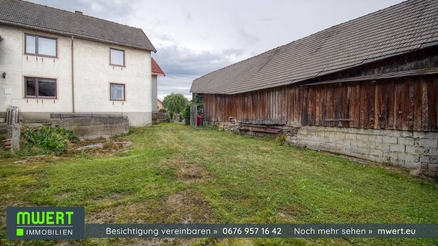 Vierkanthof mit Stallgebäude Wachau Nähe