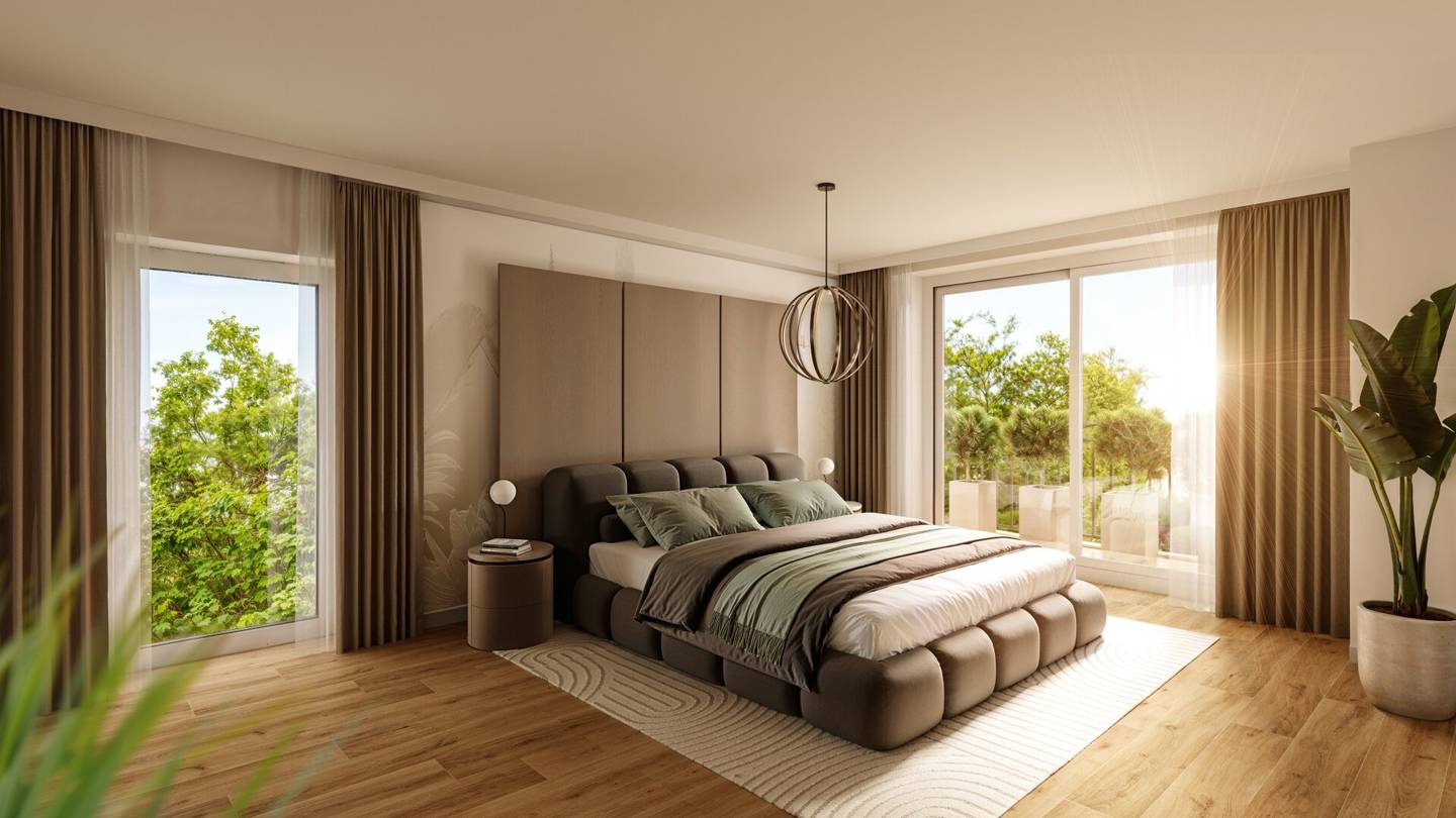 Building-permitted luxury villa on Rosenhügel with lift, pool and 6 rooms - commission-free