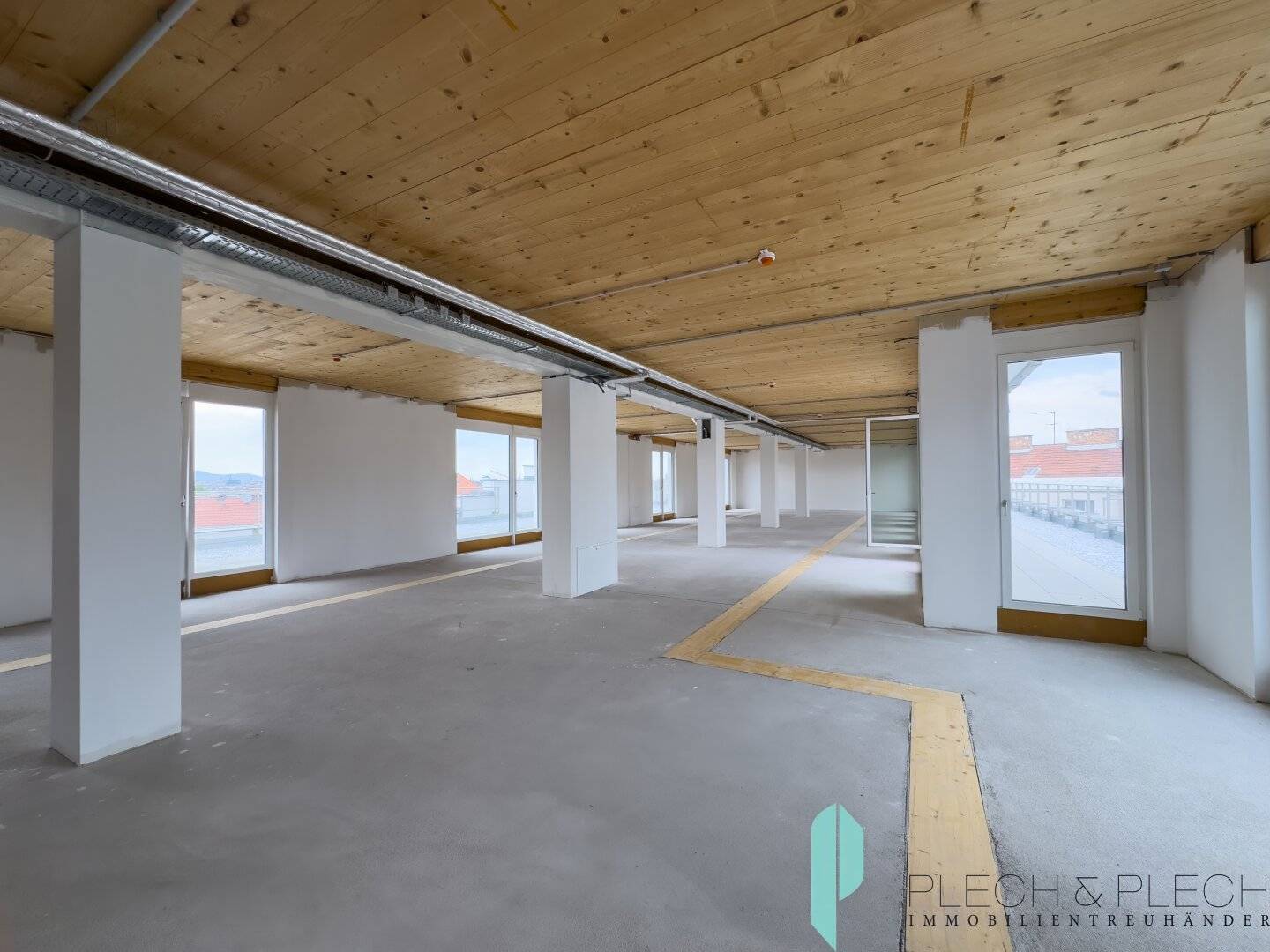 First occupancy &amp; co-design - Modern office space with terrace &amp; air conditioning in the attic - Office 04