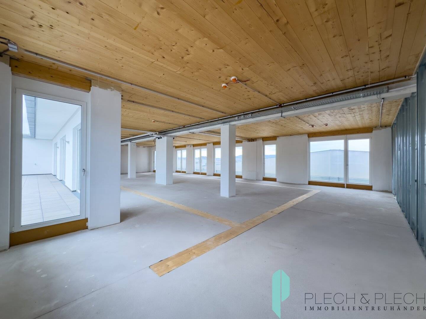 First occupancy and customizable, modern office space with terrace and air conditioning in the attic, Office 02