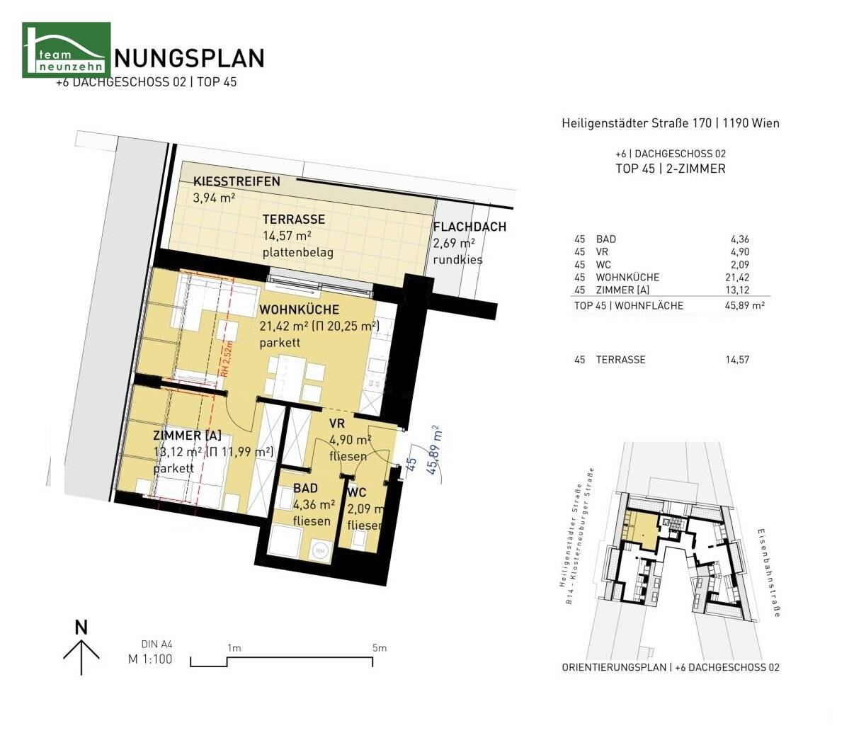 URBAN HOMES 170 – First occupancy in Döbling near vineyards and U4