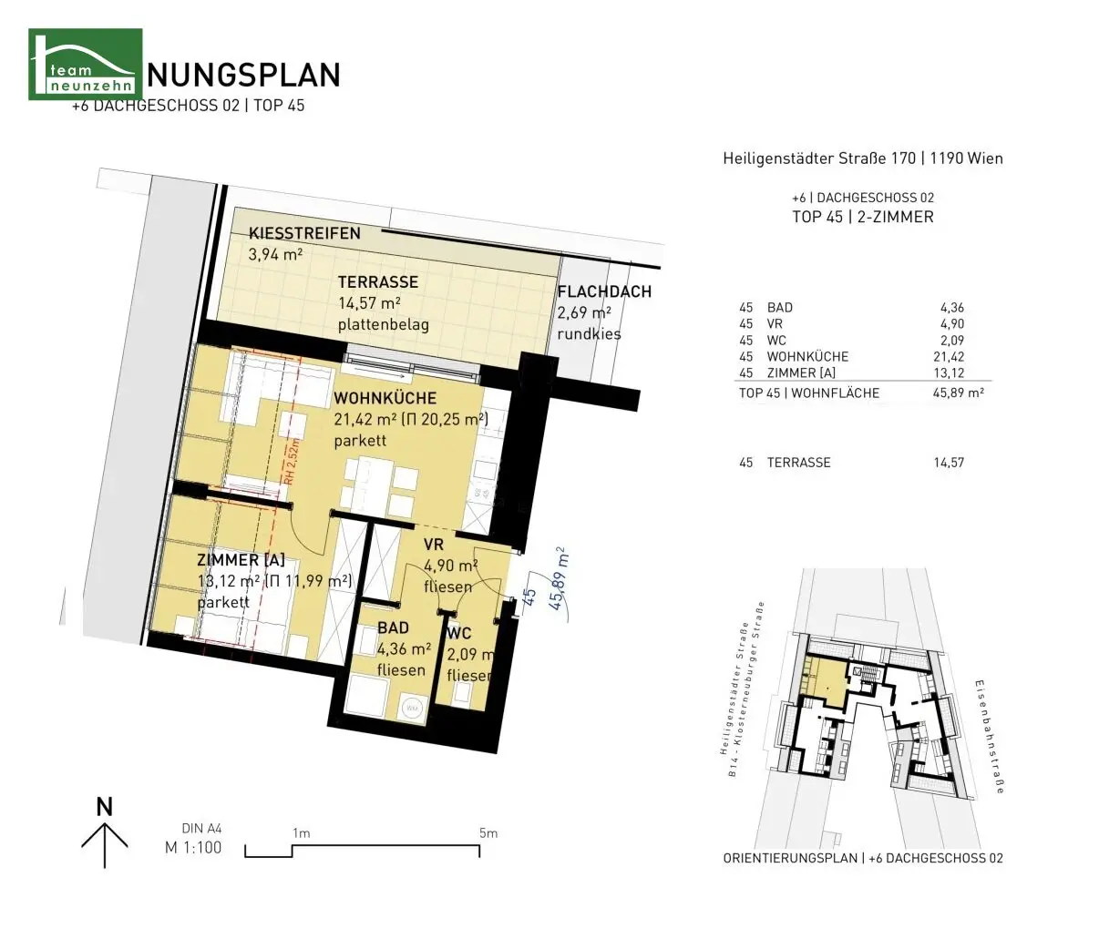 URBAN HOMES 170 – First occupancy in Döbling near vineyards and U4