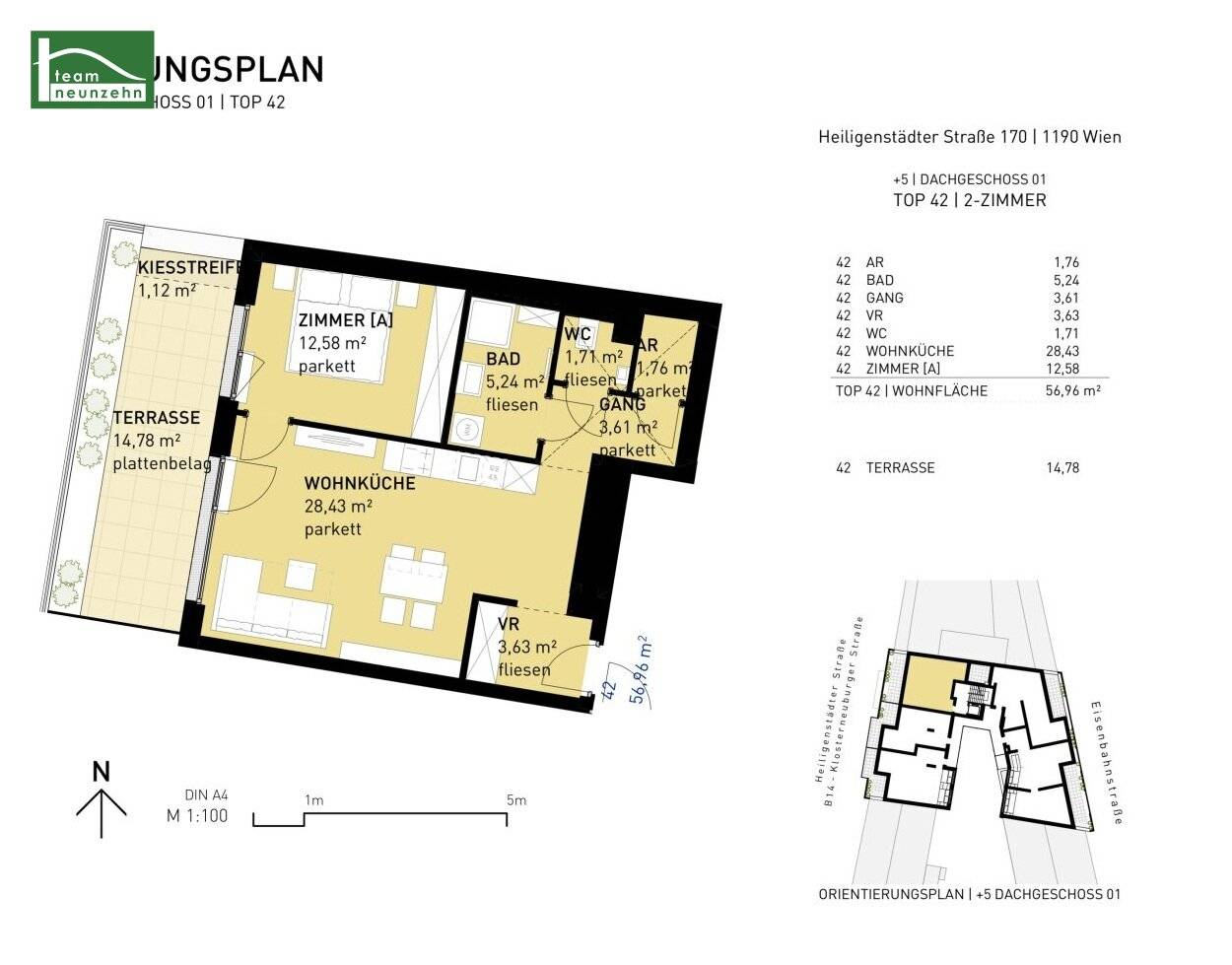 URBAN HOMES 170: First occupancy in Döbling near vineyards &amp; U4