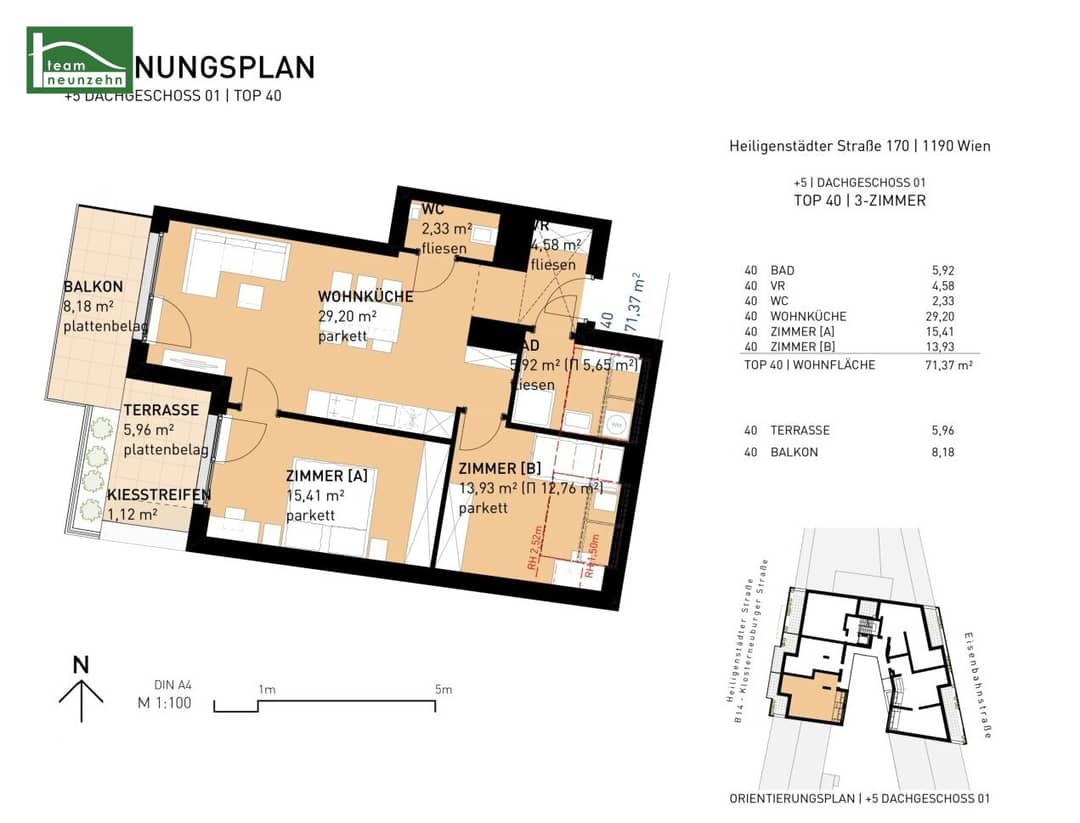 URBAN HOMES 170 – Erstbezug in Döbling nahe Weinbergen &amp; U4